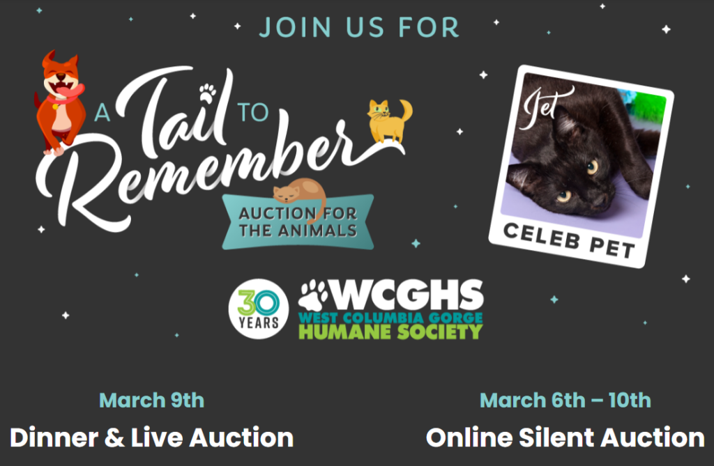 “A Tail to Remember” Dinner and Auction Events