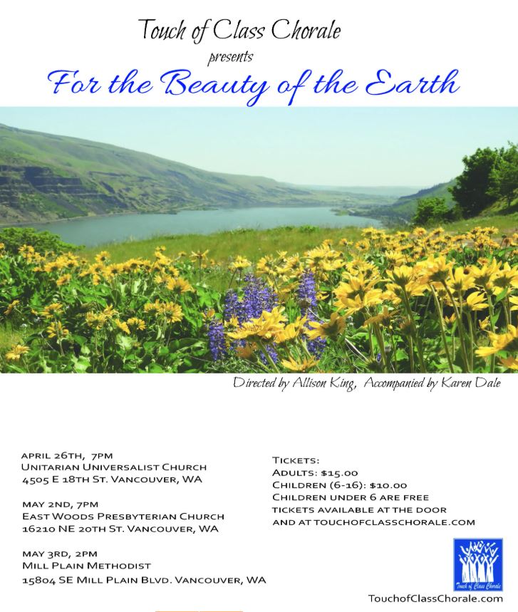 for the beauty of the earth