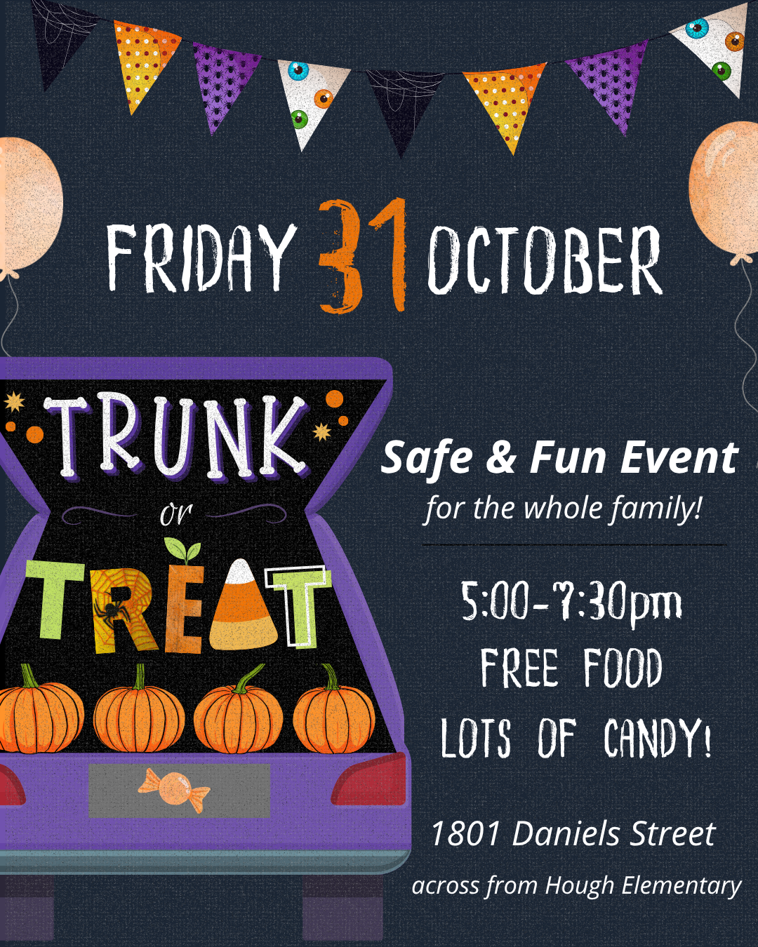Trunk or Treat Invite, 2025 (Instagram Post (45))
